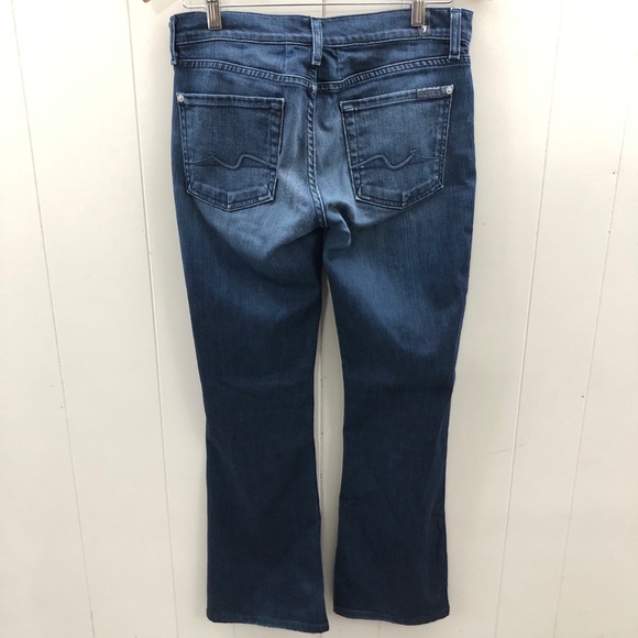 7 For All Mankind l Sz 28 l Classic Boot Cut Jeans - Picture 4 of 14